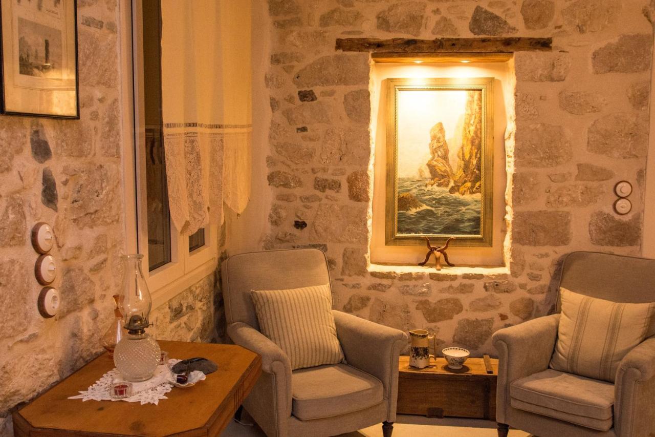 Stone Villa Pythagório Eksteriør bilde
